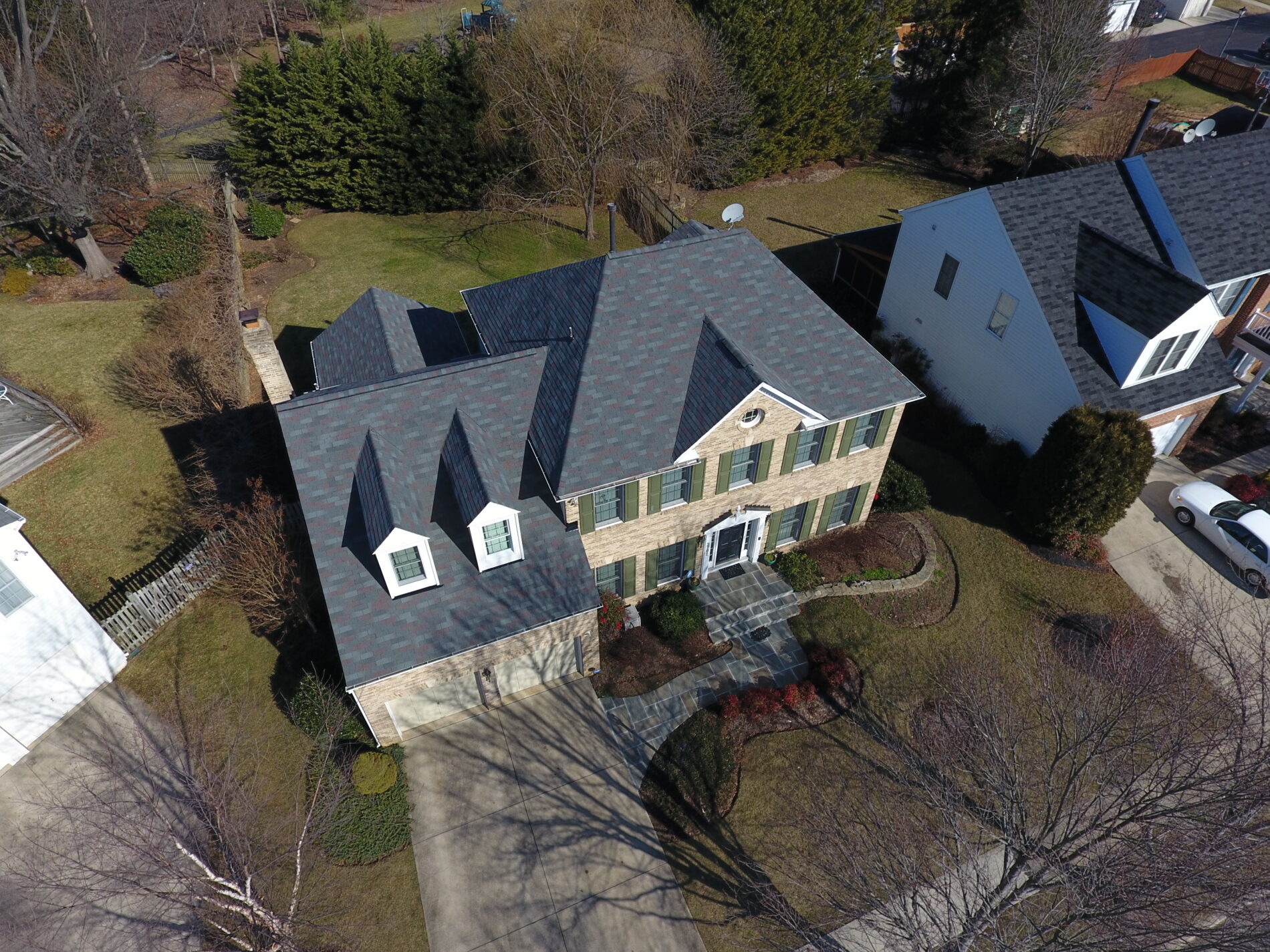 Galganitis Aerial 2 1.Jpg — Winfield Builders roofing project in Maryland