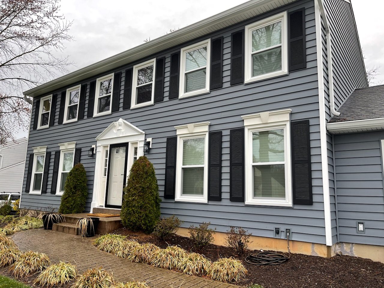 Insulated Siding And Windows 1.Jpg — Winfield Builders siding project in Maryland