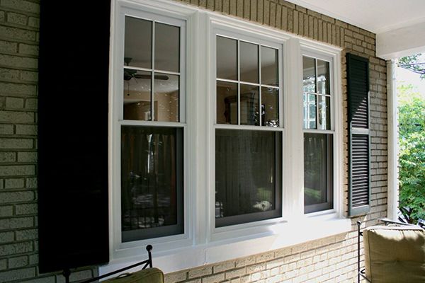 Andersen replacement windows on a Maryland home