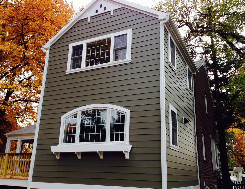 Addition Fiber Cement 1.Jpg — Winfield Builders siding project in Maryland